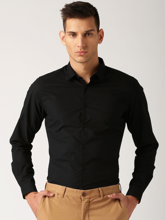 ether Men Anti Microbial Poplin Cotton Shirt