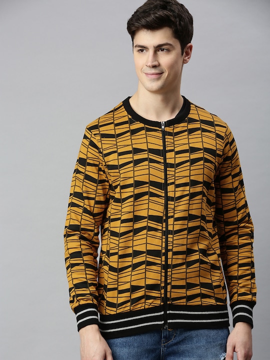 HERE&NOW Men Printed Sweatshirt