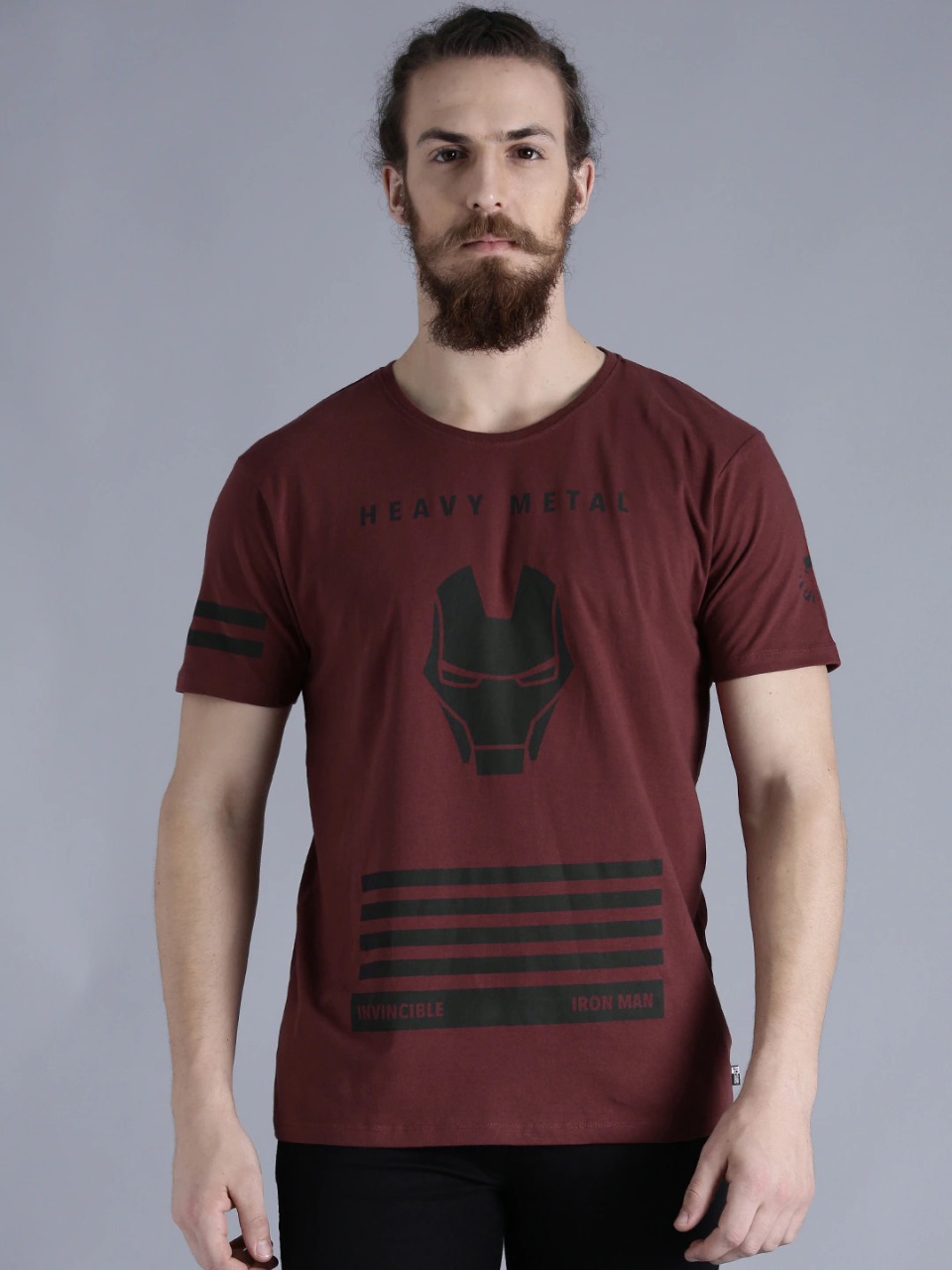 Kook N Keech Marvel Men Printed Round Neck T-shirt