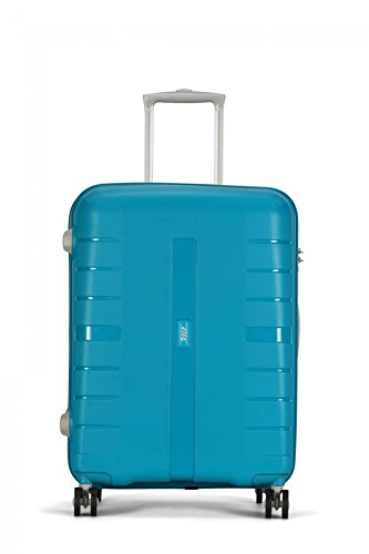 VIP Voyager 78 cms Polypropylene Turquoise Hardsided Check-in Luggage