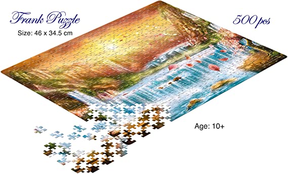 Asso. Brand Frank Fantasy Landscape - 500 Pieces Jigsaw Puzzle for Kids