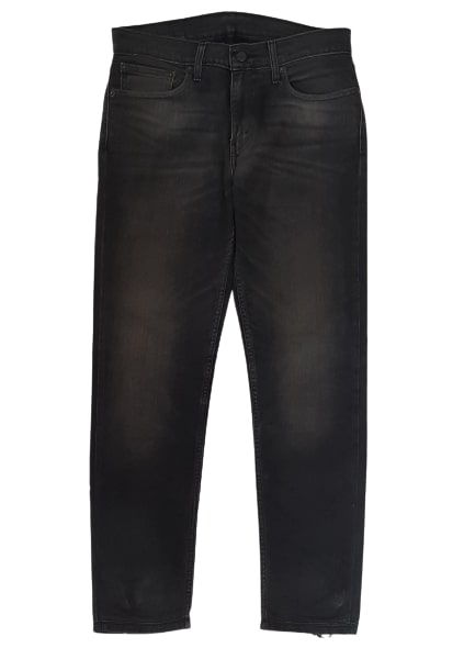 LEVI'S Men Slim Mid Rise Black Jeans