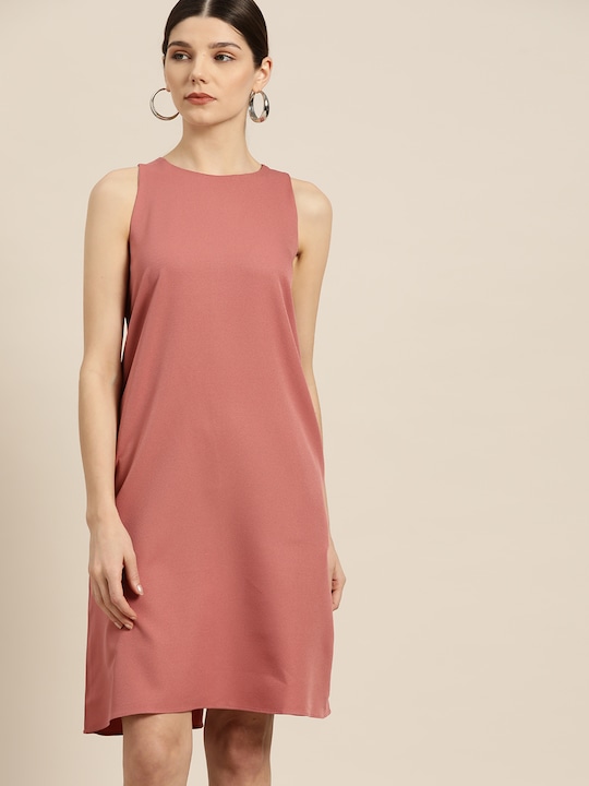 her by invictus  Women A-line Pink Dress