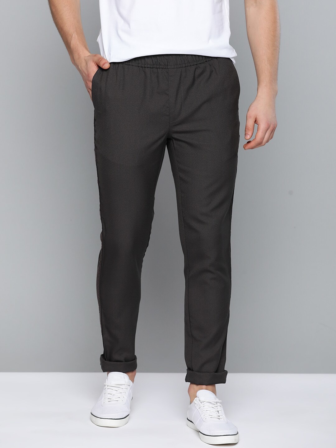 Mast & Harbour  Men Regular Fit Trousers