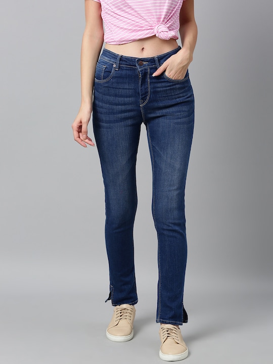 HERE&NOW Women Skinny Stretchable Jeans