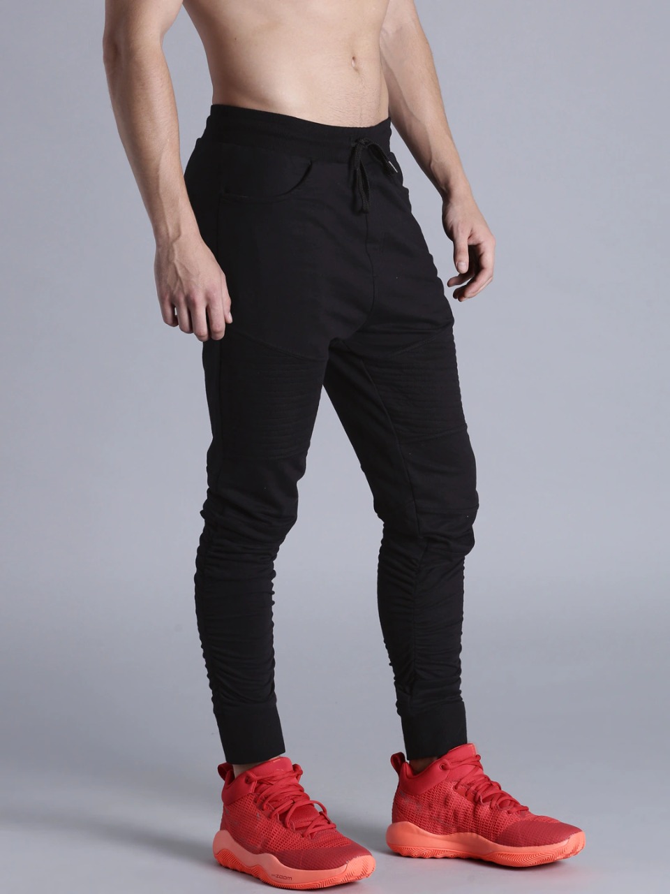 Kook N Keech Black Track Pant