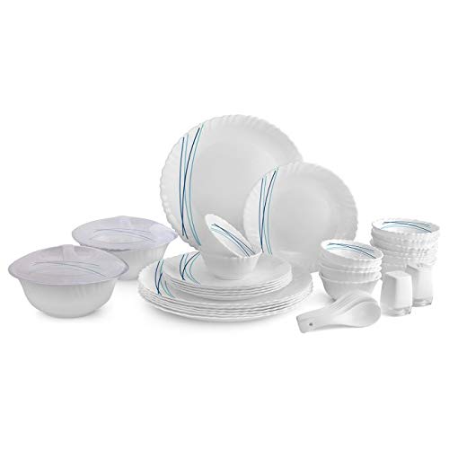 Cello Opalware Majestic Dinner Set 45 pcs