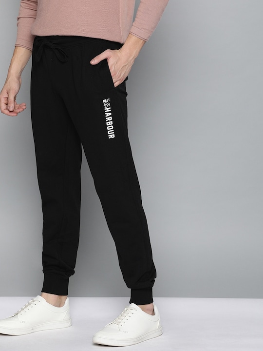 Mast & Harbour Men Solid Joggers