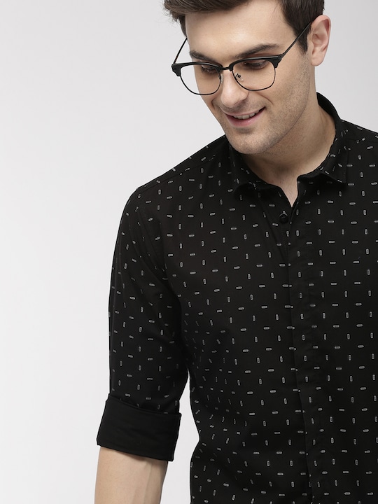 Mast & Harbour Men Regular Fit Printed Casual Shirt