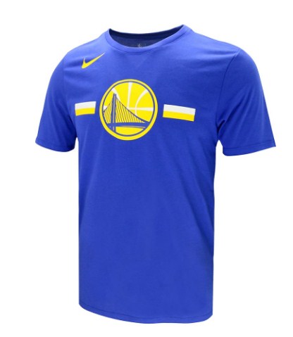 NIKE NBA DRY-FIT short sleeve T-shirt Warriors