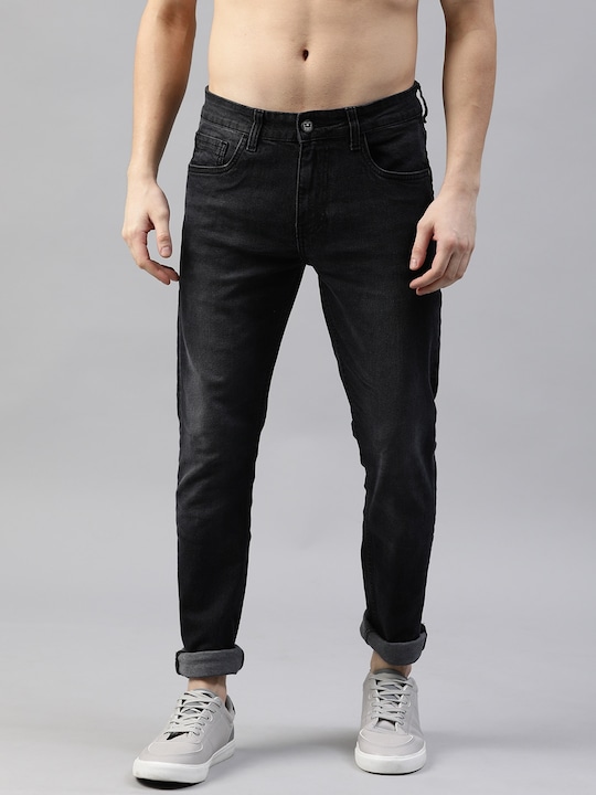 Harvard Men Skinny Fit Clean Look Stretchable Jeans