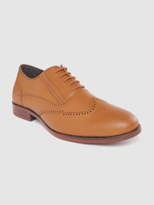 INVICTUS Men Brown Formal Brogues