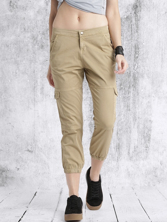 Latest Roadster Cargo Trousers & Pants arrivals - Women - 1 products |  FASHIOLA INDIA