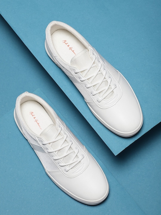 Mast & Harbour Men White Sneakers