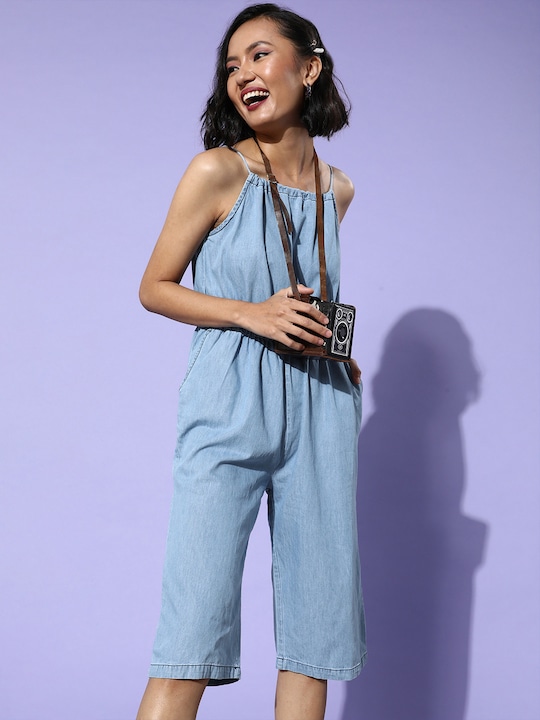 DressBerry Women Stunning Solid Joyful Jumpsuit