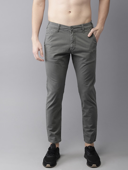 HERE&NOW Men Slim Fit Chinos