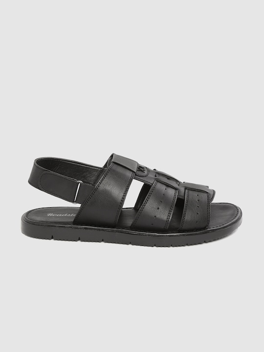 Roadster Men Perforated Fisherman Sandals