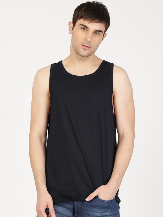 ether Men Sleeveless Cotton Pure Cotton T-shirt