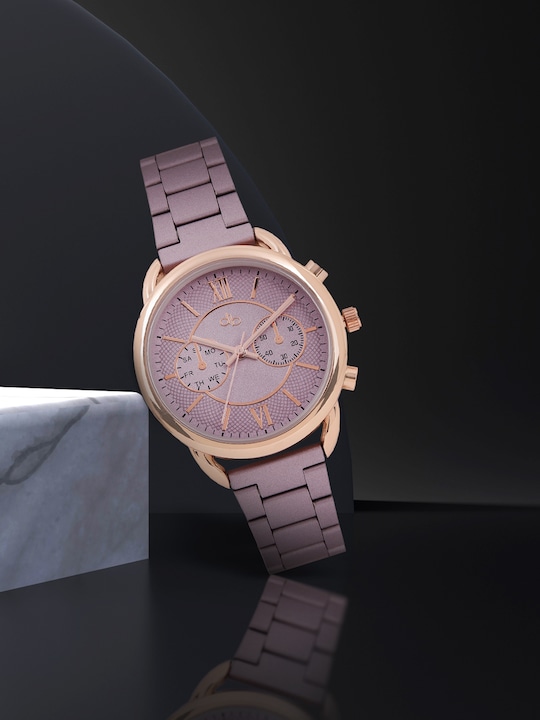 DressBerry Women Mauve Analogue Watch