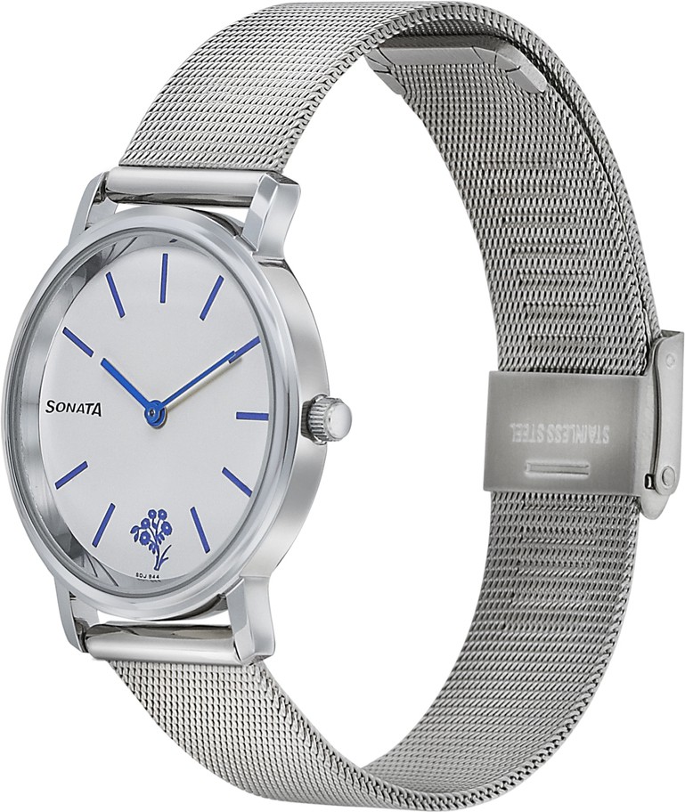 SONATA Silver Lining Analog Watch - For Women