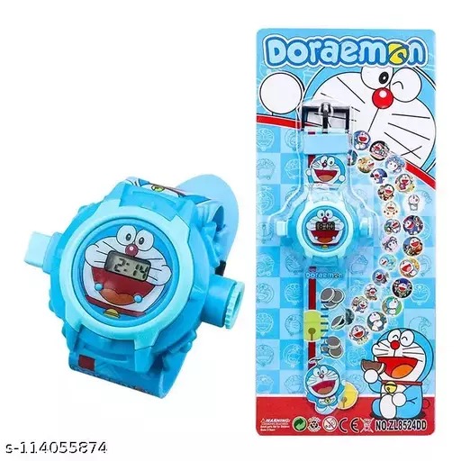 Jack Williams Doraemon 24-Images Display Projector Cartoon Watch for Kids