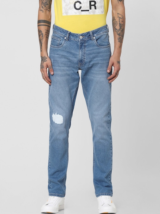 Jack & Jones Men Slim Fit Light Fade Jeans