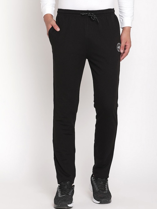 Octave Men Solid Cotton Track Pants