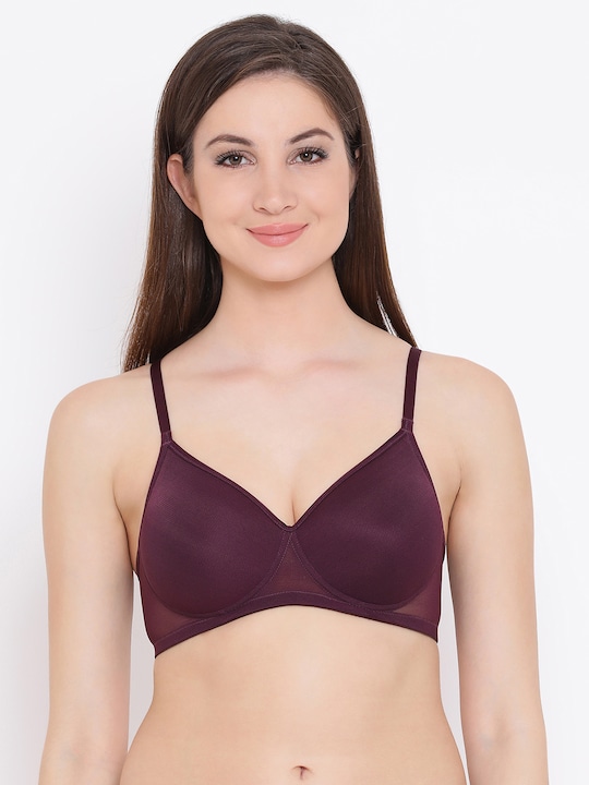 Clovia Padded Non Wired T Shirt Bra