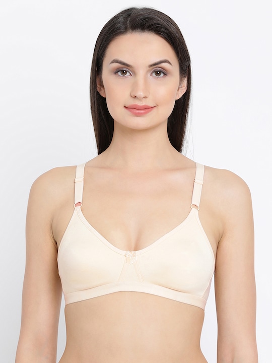 Clovia Cotton Rich Non-Padded Non-Wired T-Shirt Bra