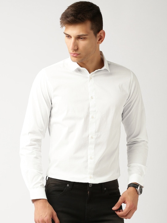 ether Men Slim Fit Antimicrobial Cotton Stretch Shirt