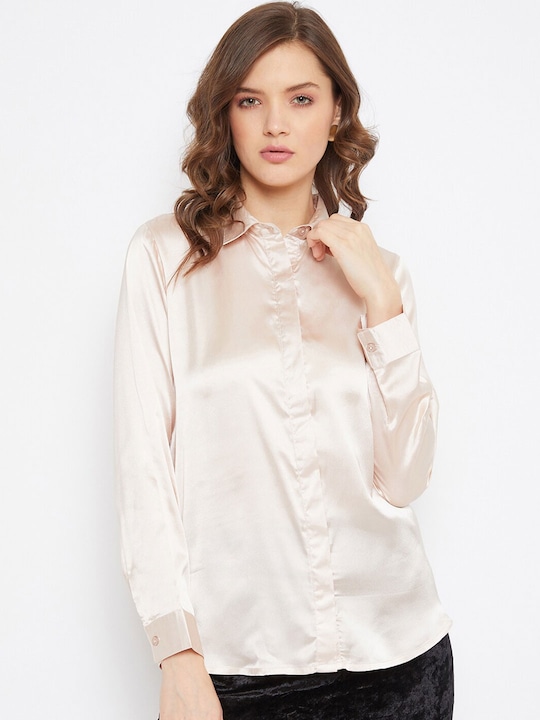 THE SILHOUETTE STORE Women Opaque Party Shirt