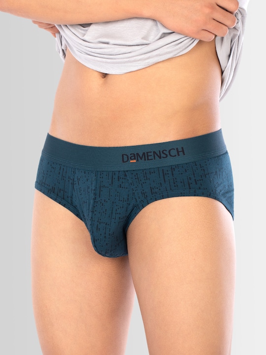 DAMENSCH Men DEO-SOFT Deodorizing Micro Modal Printed Briefs