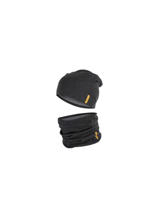 FabSeasons Set Of 2 Solid Beanie & Balaclava