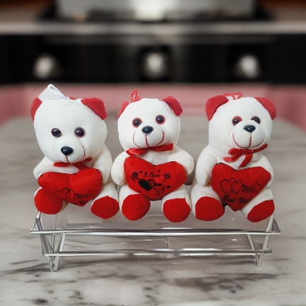 Jack Williams Soft Small Teddy Bear Toy Pack of 3