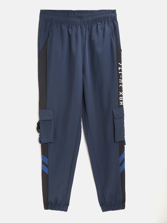 HRX Boys Colourblock Rapid-Dry Active Track Pant