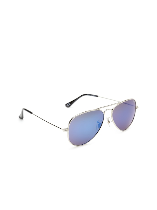 Lee Cooper Unisex Mirrored Aviator Sunglasses