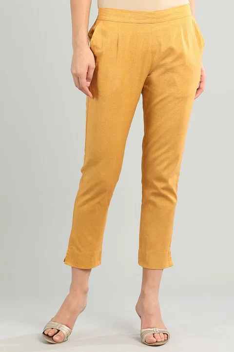 Aurelia Women Regular fit Solid Trousers