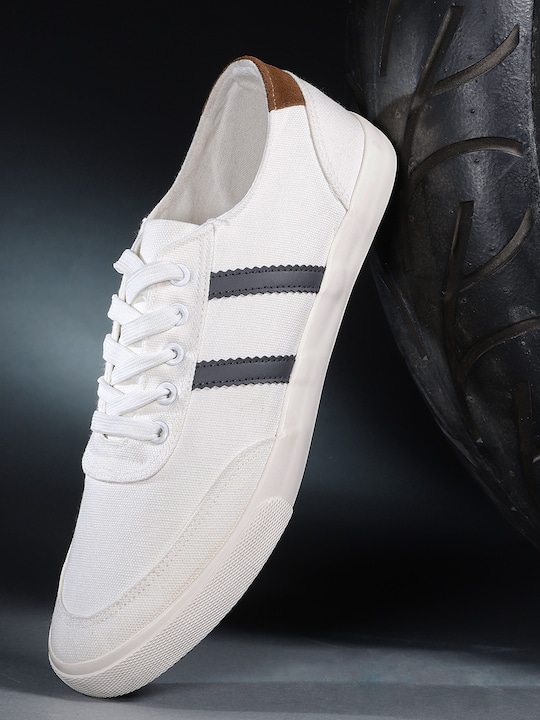 Buy Roadster Men Grey Sneakers - Casual Shoes for Men 1701800 | Myntra