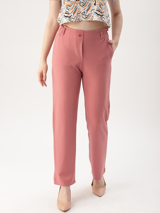 DressBerry Women Mid-Rise Trousers