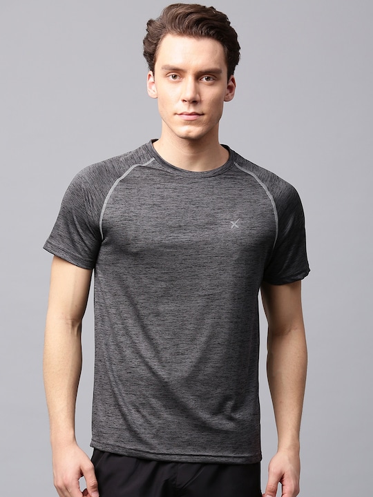 HRX Men Slim Advanced Rapid Dry Raglan T-shirt