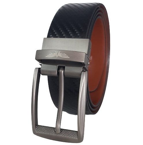 Park Avenue Men Genuine Textured Leather Belt