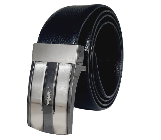 Park Avenue Textured Pattern Leather Belt