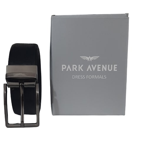 Park Avenue Men Formal Textured Leather Belt