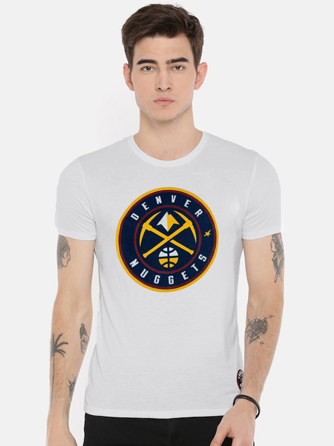 NBA Camiseta Denver Nuggets Basic Logo T-Shirt