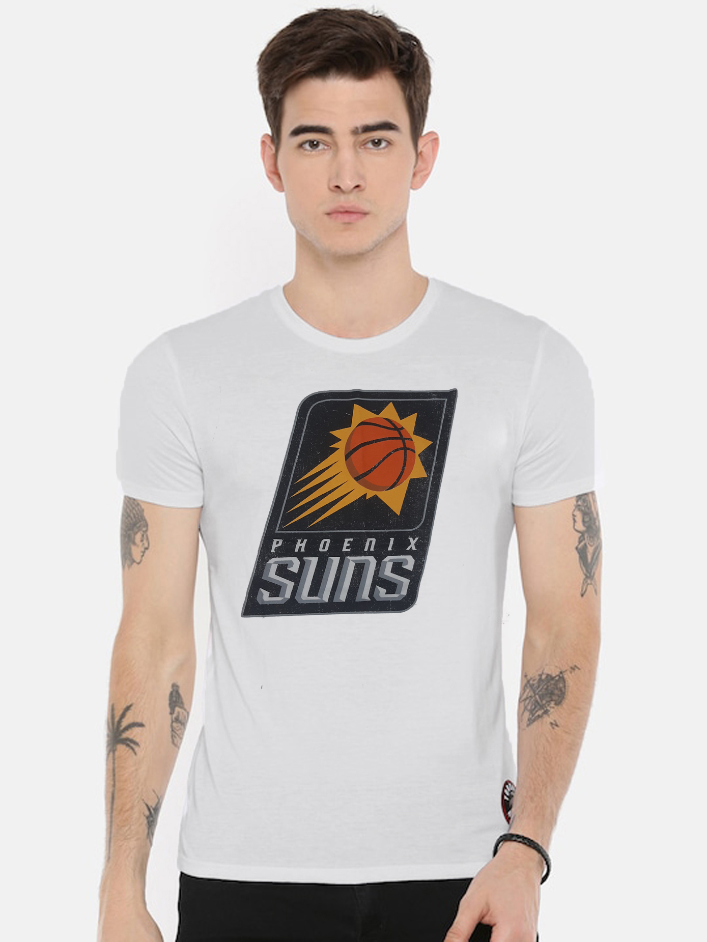 NBA Phoenix Suns Classic Crest Men T-Shirt 