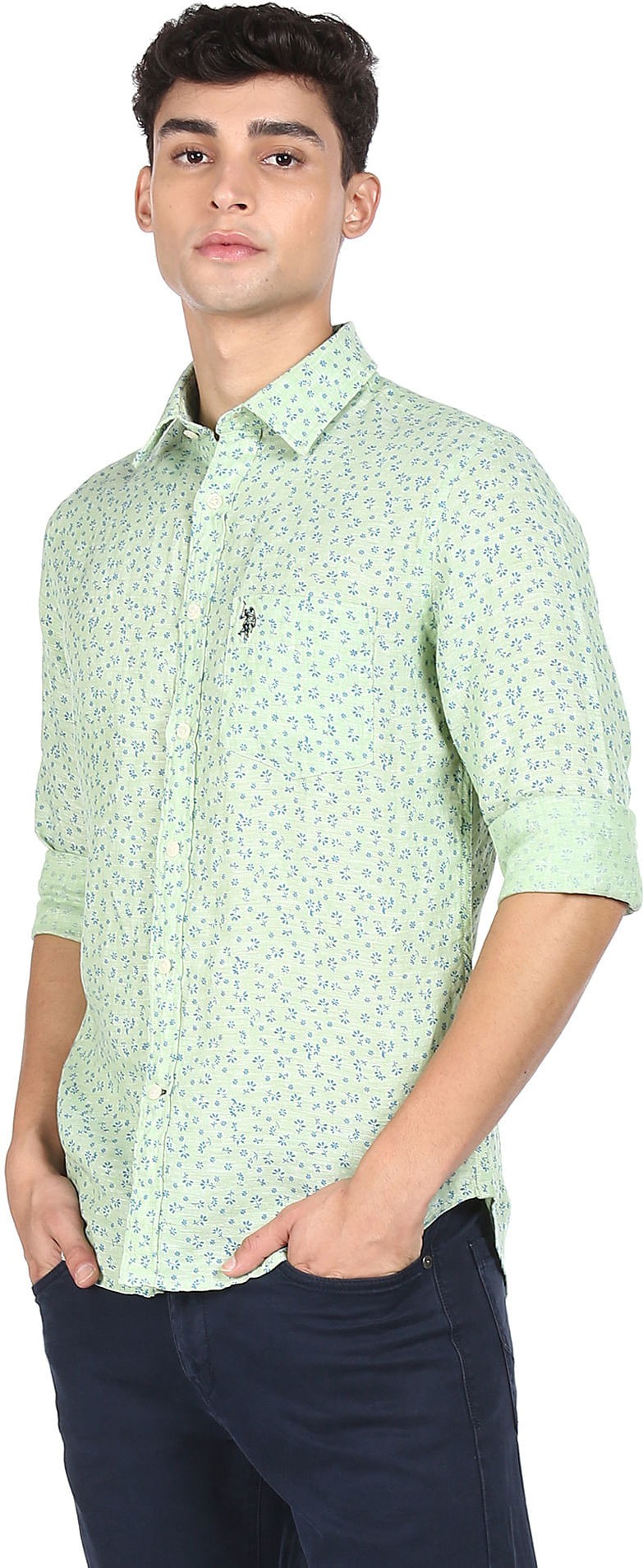 U.S. POLO ASSN. Men Regular Fit Casual Shirt