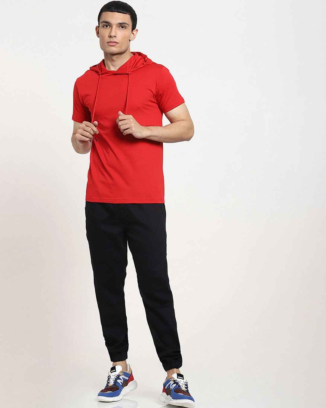Bewakoof Men's Hoodie T-shirt