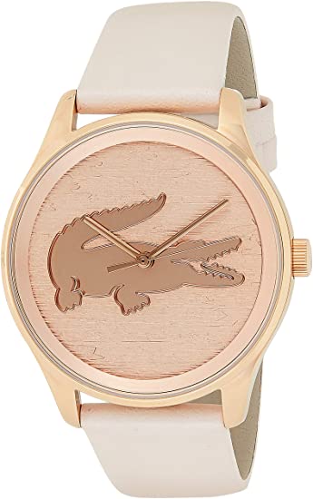 Lacoste Analog Rose Gold Dial Women's Watch