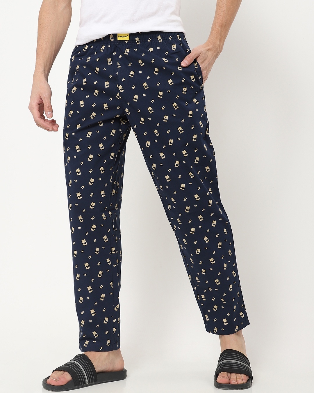 Bewakoof Men All Over Printed Pyjamas