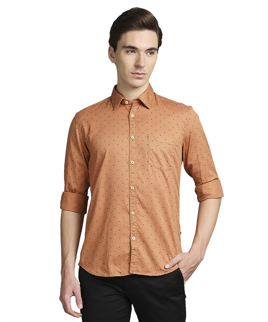 PARX  Men Slim Fit Printed Casual Shirt